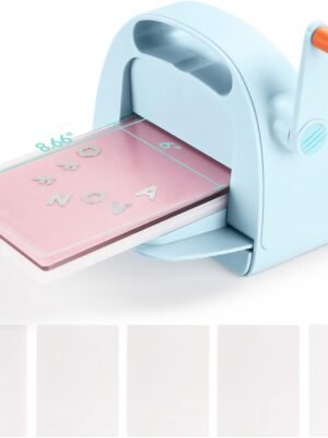Die Cutting and Embossing Machine, 6" Opening, for Dies and Embossers, Card Making and Scrapbooking Supplies Tools, Perfect for Invitations, Birthday Cards, Greeting Cards