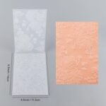 2PCS 3D Flowers Embossing Folders for Card Making,Embossing Template Paper Card Embossing Stencil for DIY Scrapbooking Photo Album Card Paper Craft Decoration 6.3" L x 4.5" W.(16x11.5cm)