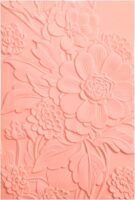 3D Embossing Folder for Card Making Texture Fades Blossom Bloom Floral Plastic Embossing Folder Template for DIY Scrapbooking Paper Crafting Handmade Crafts Scrapbooking Arts Supplies Scrapbook Decor