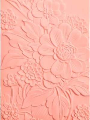 3D Embossing Folder for Card Making Texture Fades Blossom Bloom Floral Plastic Embossing Folder Template for DIY Scrapbooking Paper Crafting Handmade Crafts Scrapbooking Arts Supplies Scrapbook Decor