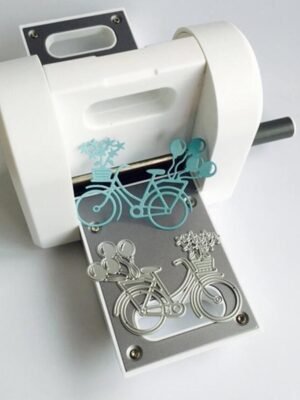 Manual Die Cutting Embossing Machine, Portable Mini DIY Simple Operation Embossing Tools for Crafts Scrapbooking Cardmaking 7.5x14.5cm