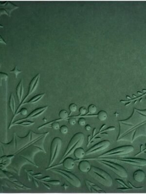 3D Embossing Folder for Card Making, Flowers Lit Candles Clear Plastic Texture Fades Embossing Folder Template for Scrapbooking and Other Paper Craft Album Stamps DIY Decoration