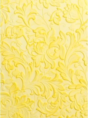 3D Embossing Folder for Card Making Adding Textured Detail to Paper Crafting 6.3x4.5inch Clear Texture Plate Perfect for Heavyweight Cardstock (≥250gsm/92lb),Flowers Texture Template
