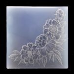 3D Flowers Leaves Corner Background Plastic Embossing Folders for Card Making Scrapbooking and Other Paper Crafts 4030102