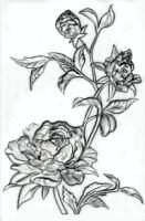 3-D Texture Fades Embossing Folder-Mini Roses by , 665632, One Size, Multicolor