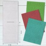 Lace Flower Embossing Folders for Card Making, Flowers Frame Background DIY Plastic Template Photo Album Card Paper Handmade Scrapbooking DIY Craft Decoration Template Mold