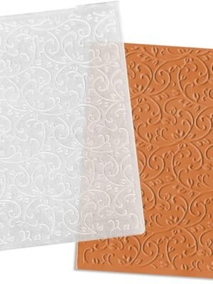 Lace Flower Embossing Folders for Card Making, Flowers Frame Background DIY Plastic Template Photo Album Card Paper Handmade Scrapbooking DIY Craft Decoration Template Mold