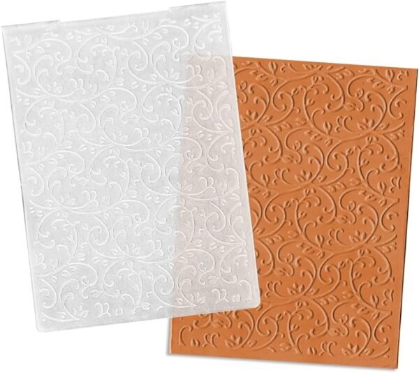 Lace Flower Embossing Folders for Card Making, Flowers Frame Background DIY Plastic Template Photo Album Card Paper Handmade Scrapbooking DIY Craft Decoration Template Mold