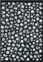 Plastic Embossing Folder (5 x 7 inches | Small Flowers Pattern) Paper Crafts Plastic Textured Impressions for Card Making Scrapbooking