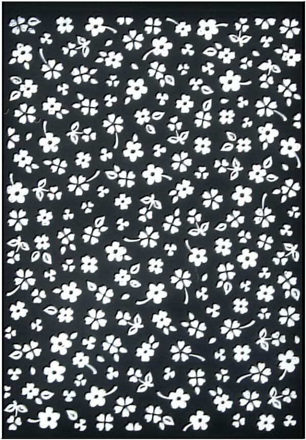 Plastic Embossing Folder (5 x 7 inches | Small Flowers Pattern) Paper Crafts Plastic Textured Impressions for Card Making Scrapbooking