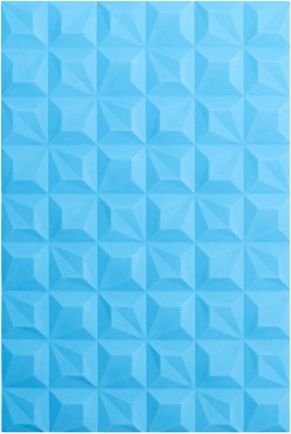 3D Embossing Folder for Card Making Adding Textured Detail to Paper Crafting 6.3x4.5inch Clear Texture Plate Perfect for Heavyweight Cardstock (≥250gsm/92lb),Diamond Texture Template