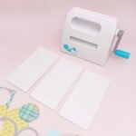 3inch Opening Mini Die Cut Machine Embossing Folder Use Machine, Manual Portable Embossing Machines Full Kit Included, for Art, Craft, Scrapbooking for DIY Craftsmen and Beginners