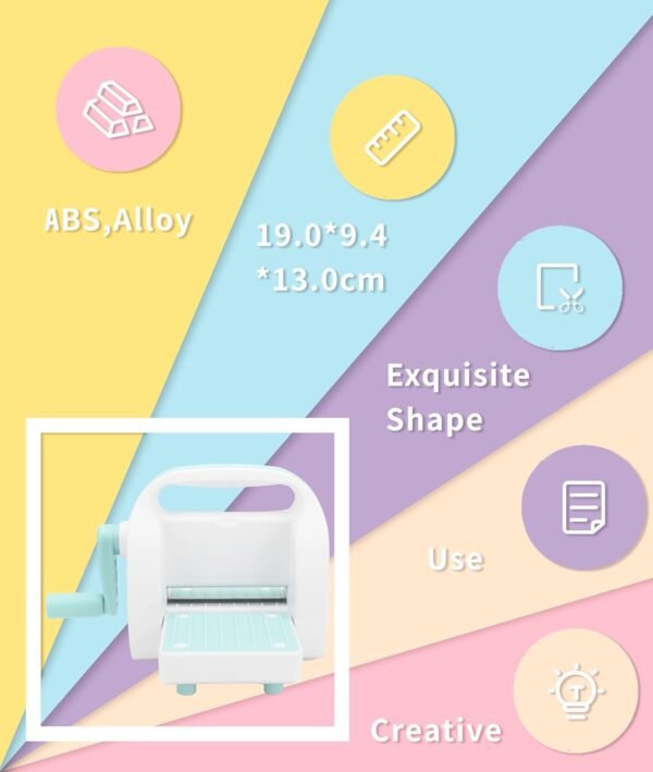 Embossing Paper Machine, DIY Scrapbooking Creativity Embossing Machine Die Cutting Paper Cutter, Industrial Supplies Home Cutting Machine for Crafting Card Making