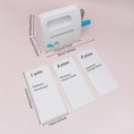 3inch Opening Mini Die Cut Machine Embossing Folder Use Machine, Manual Portable Embossing Machines Full Kit Included, for Art, Craft, Scrapbooking for DIY Craftsmen and Beginners