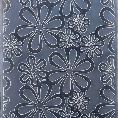 Flowers Plastic Embossing Folders for Card Making Scrapbooking and Other Paper Crafts, 10.6x14.5cm