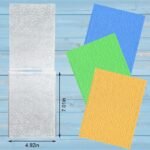 Flower Background Plastic Embossing Folders for Card Making, Flower Frame Embossing Folders for DIY Scrapbooking, Lace Flowers Template Folders for Paper Craft Photo Album Decorations