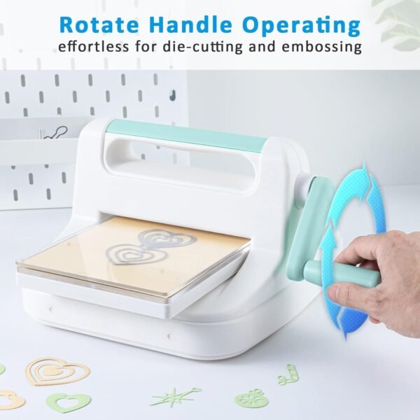 Die Cutting Machine Kit 6 Inch Opening A5 Size Die Cutting Embossing Machine for Scrapbooking Card Making Paper Craft