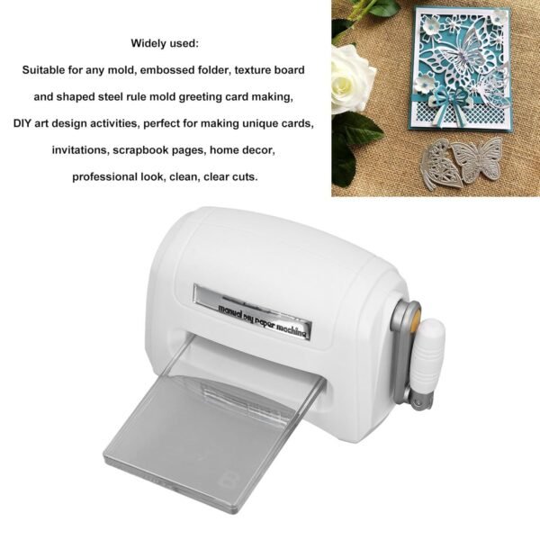 Hand Embossing Machine, DIY Manual Die Cutter for Paper Card Leather