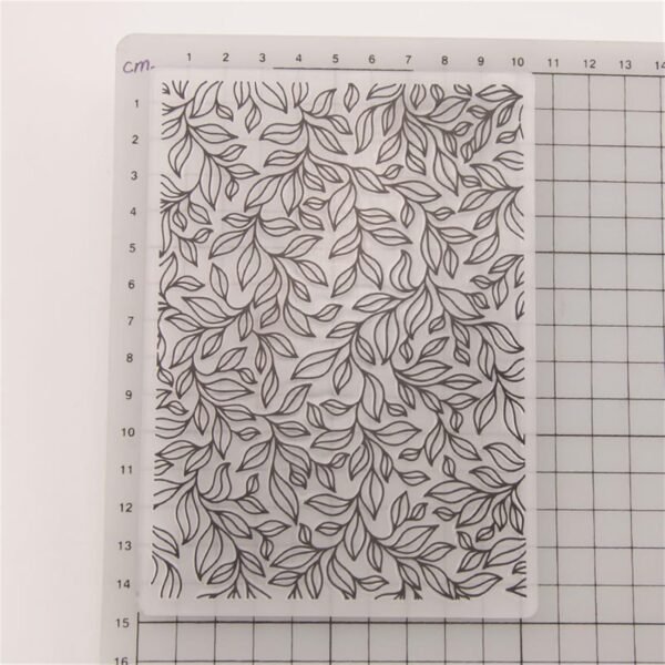 3-D Texture Leaves Embossing Folders for Card Making Embossing Template for Paper Crafting Scrapbooking Decoration