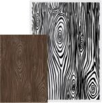 Tree Annual Ring Background Embossing Folder, Plastic Textured Impressions Tree Wood Grain Embossing Folder Template for Card Making Scrapbooking Paper Craft Album Stamps DIY Décor