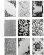 9Pcs Plastic Embossing Folders for Card Making Embossing Machine Template Mold Paper Card Embossing Stencil Flower Leaf Embossing Folder for Scrapbook Photo Album DIY Craft Decoration,4.1 x 5.8inch
